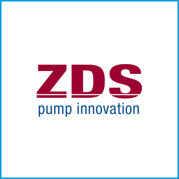 Logo von ZDS, spezialisiert auf Pumpeninnovationen.
